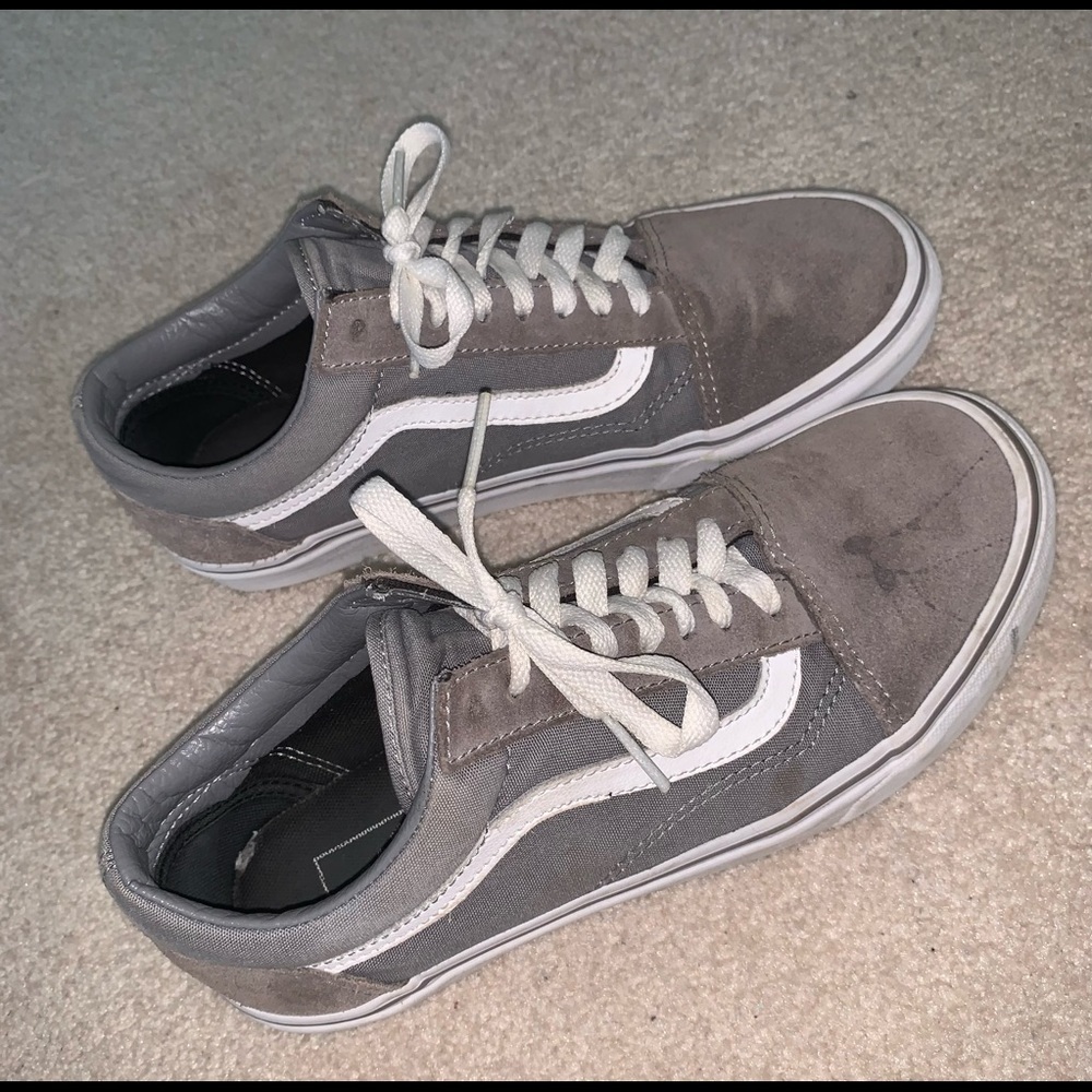 Grey Vans Women’s size 7.5